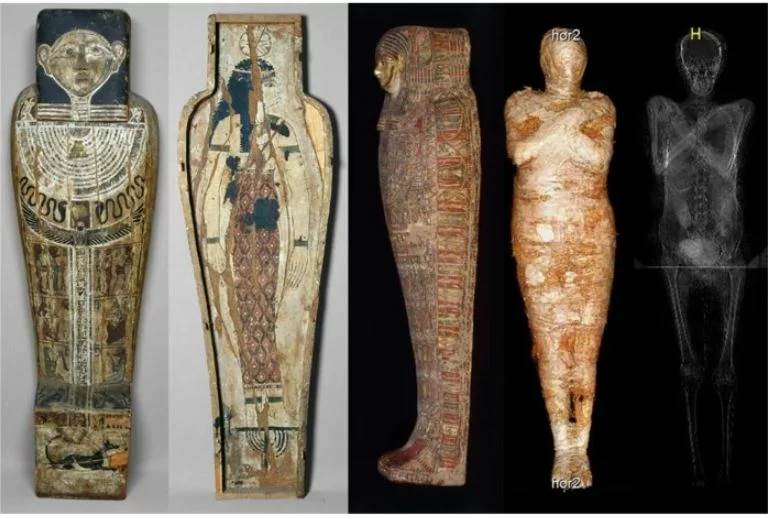  Lo que encontraron en una momia egipcia desconcertó a los arqueólogos de todo el mundo 