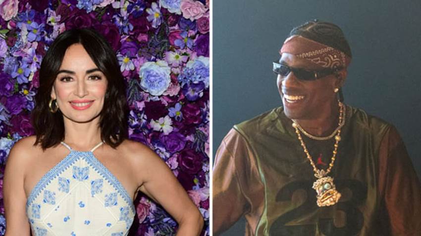 Ana de la Reguera y Travis Scott sacan sus mejores pasos de baile en el concierto de Bad Bunny