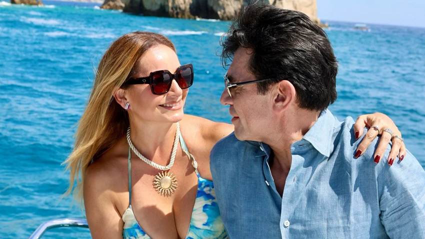 Elizabeth Álvarez y Jorge Salinas celebran su 15° aniversario con un dulce mensaje
