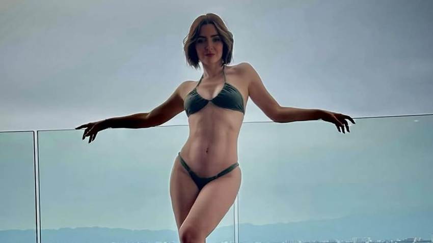 Ariadne Díaz posa guapísima en bikini para la lente de Marcus Ornellas