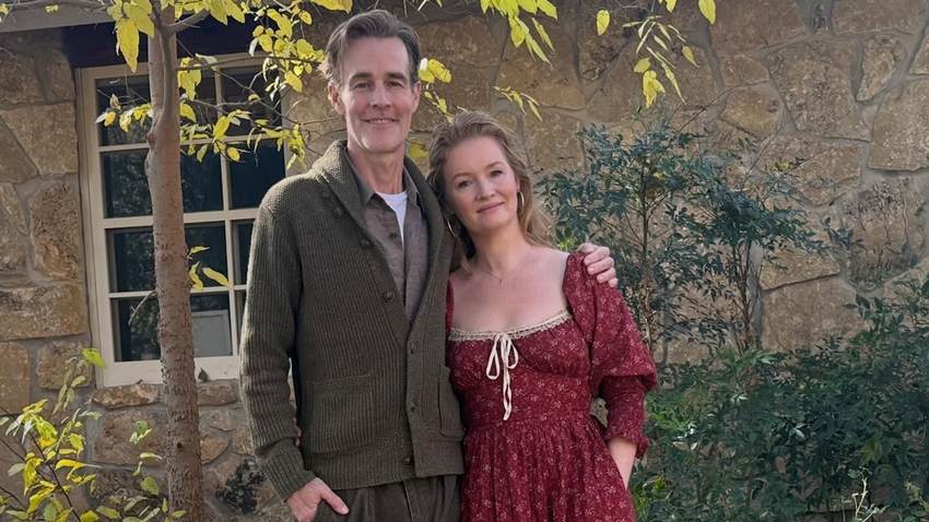 James Van Der Beek y su esposa renovaron sus votos días antes de la muerte del actor
