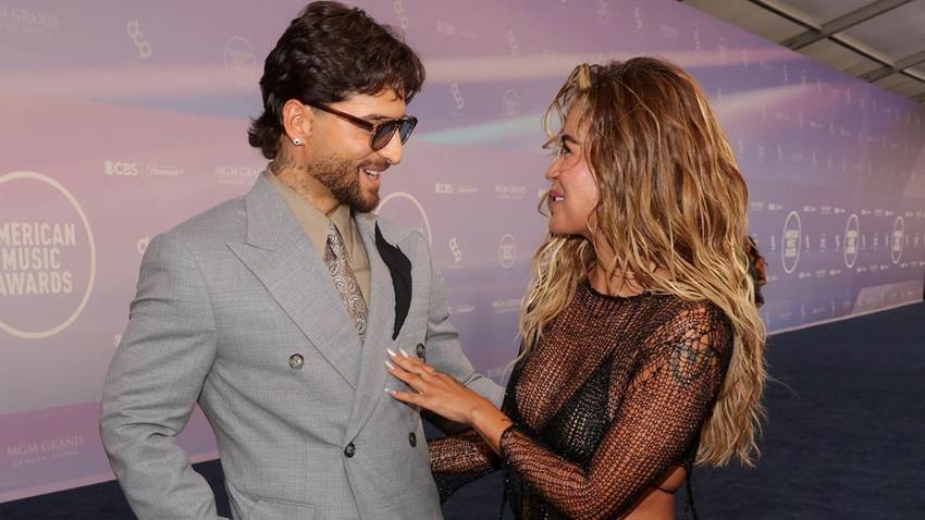 Maluma y Karol G: así fue su especial reencuentro en los American Music Awards 2026