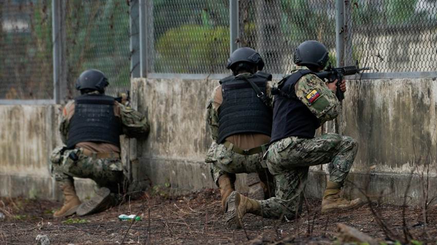 El gobierno de Ecuador hace frente a la violencia con un gran dispositivo de seguridad