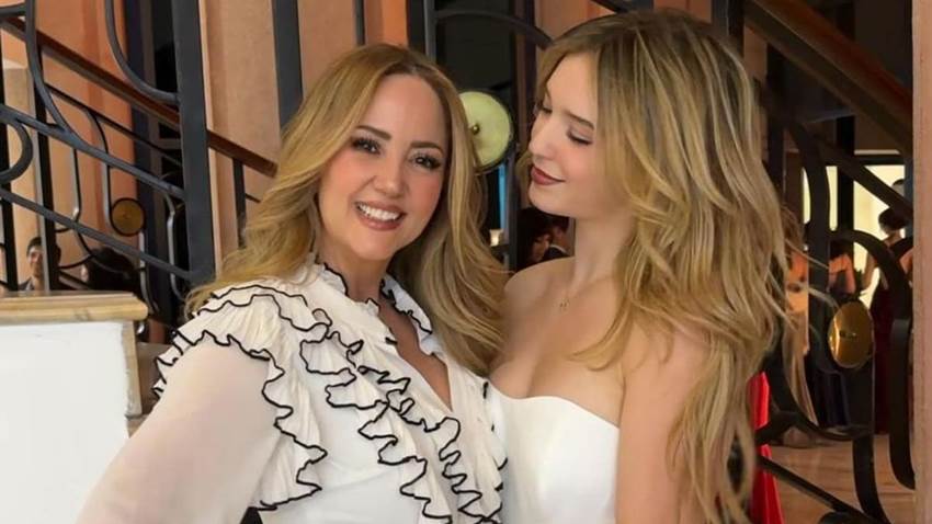 Andrea Legarreta revela si le gustaría que su hija Mía se casara joven
