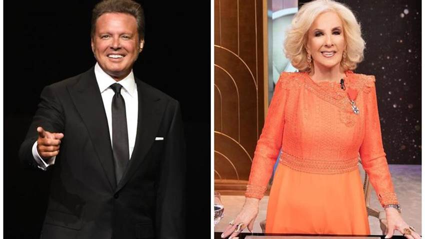 Luis Miguel y su gran gesto de caballero con la presentadora argentina Mirtha Legrand