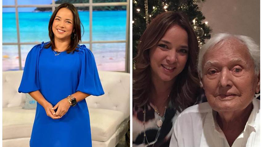 Adamari López rompe en llanto al recordar a su papá