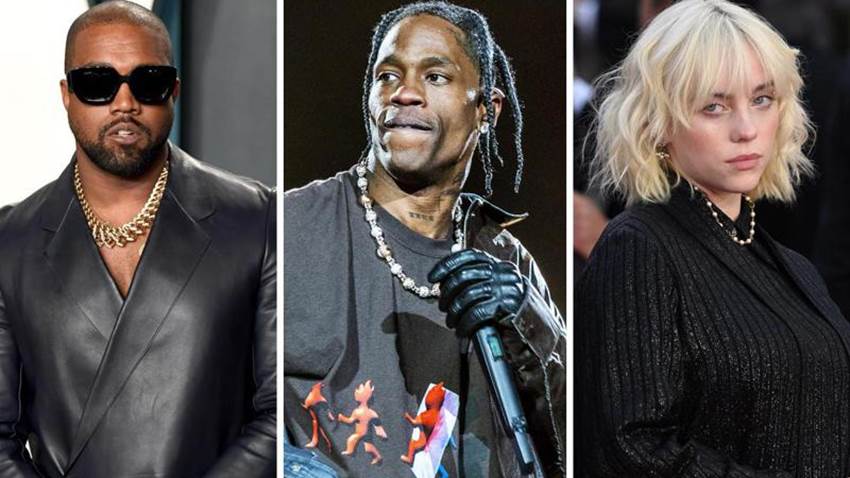 Kanye West no actuará en Coachella si Billie Eilish no se disculpa con Travis Scott