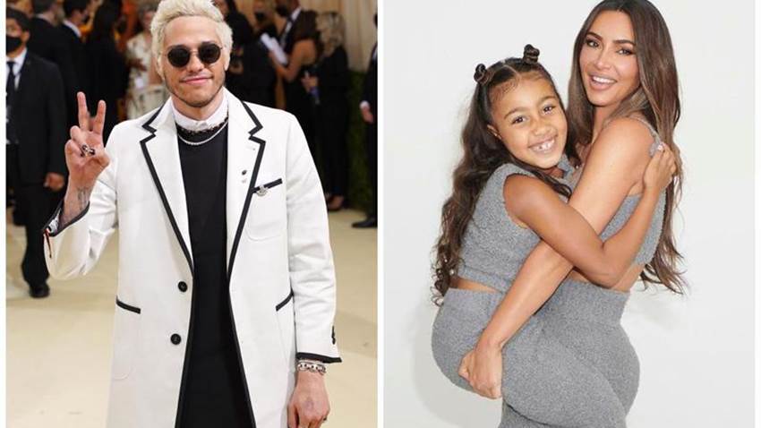 Pete Davidson ya convive con North West, la hija de Kim Kardashian