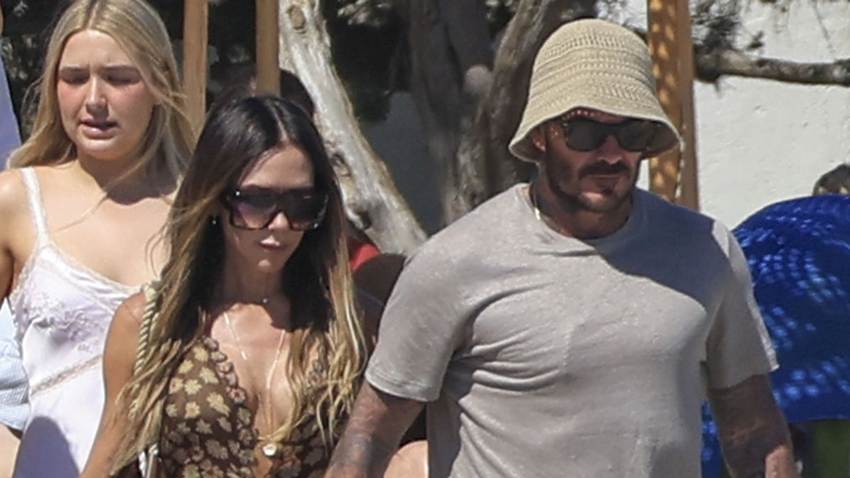 Sol, arena y mar: la escapada preverano de David y Victoria Beckham con sus hijos en Ibiza