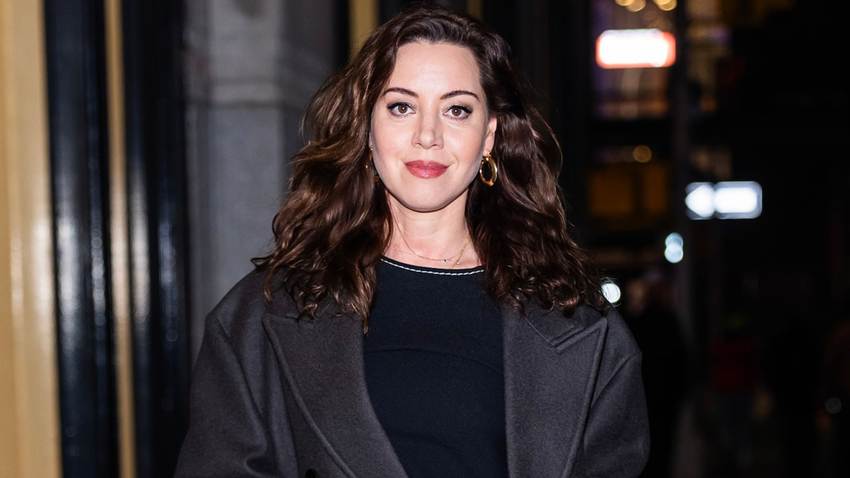 Aubrey Plaza espera su primer bebé con su nueva pareja, un año después de la muerte de su esposo