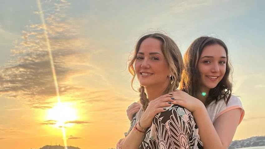 Andrea Legarreta reacciona a la decisión de su hija Nina de dejar la prepa