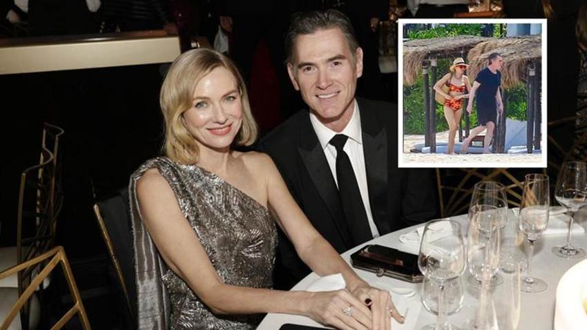 Naomi Watts y Billy Crudup disfrutan de su luna de miel en playas mexicanas