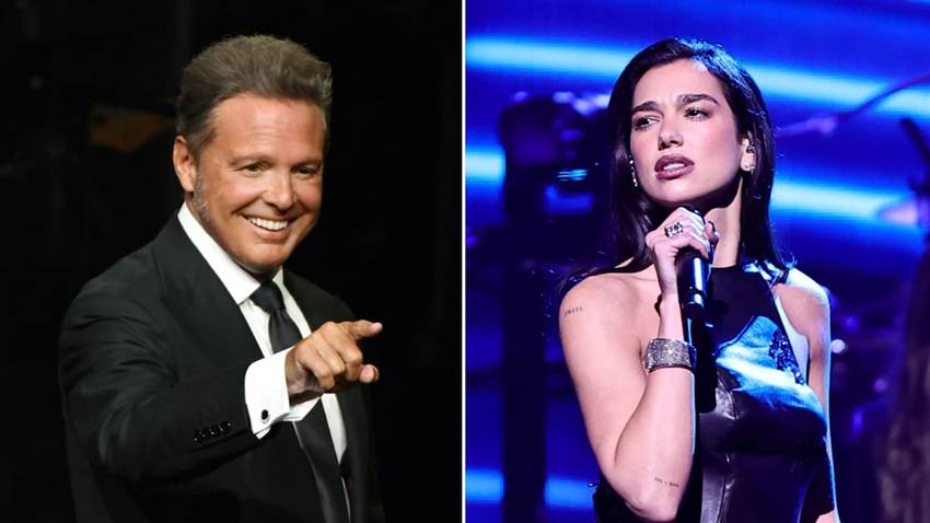 Luis Miguel publica foto con Dua Lipa tras el cover de la cantante de 'Bésame Mucho'