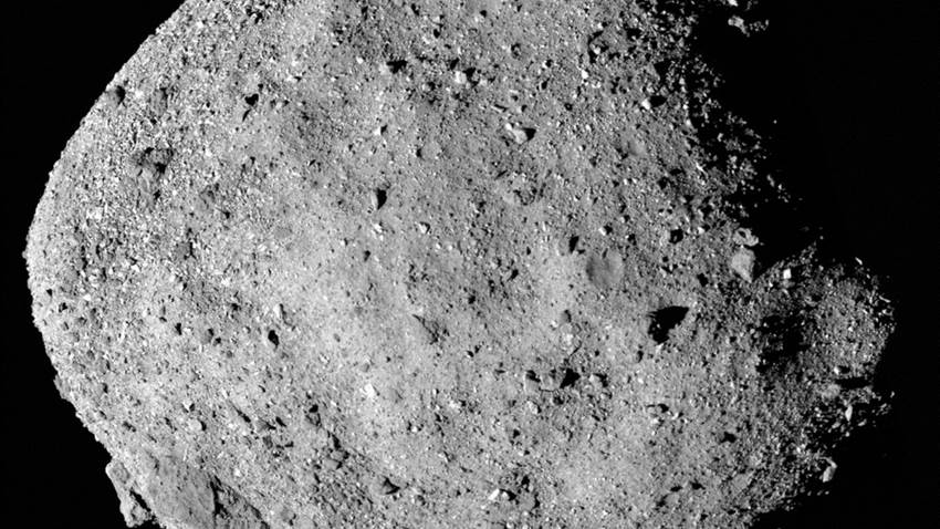 Sonda de la NASA recoge muestras de rocas en lejano asteroide