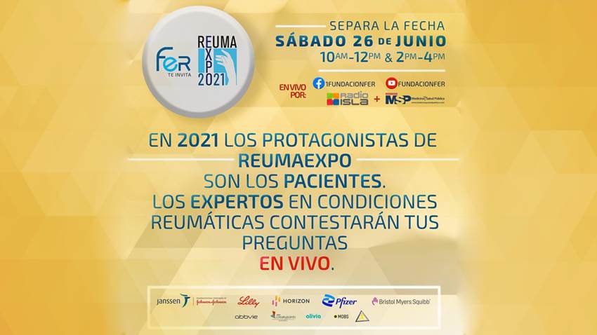 Reuma Expo celebra su segundo evento virtual para pacientes de enfermedades reumáticas