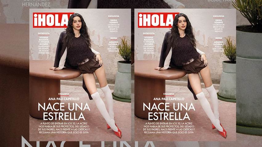 Ana Pau Capetillo en ¡HOLA!: reclama una historia que solo es suya