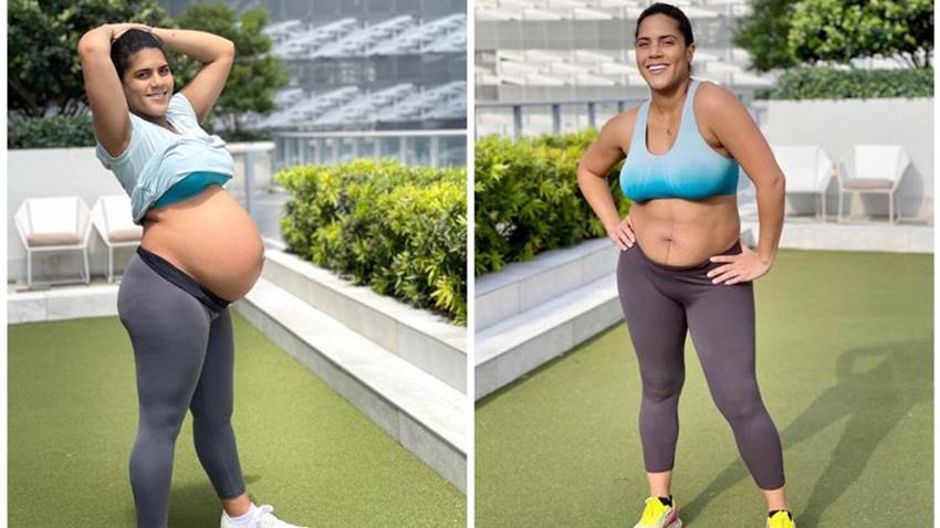 Francisca Lachapel muestra su figura a más de un mes de ser madre: ‘Esa soy yo justo ahora’