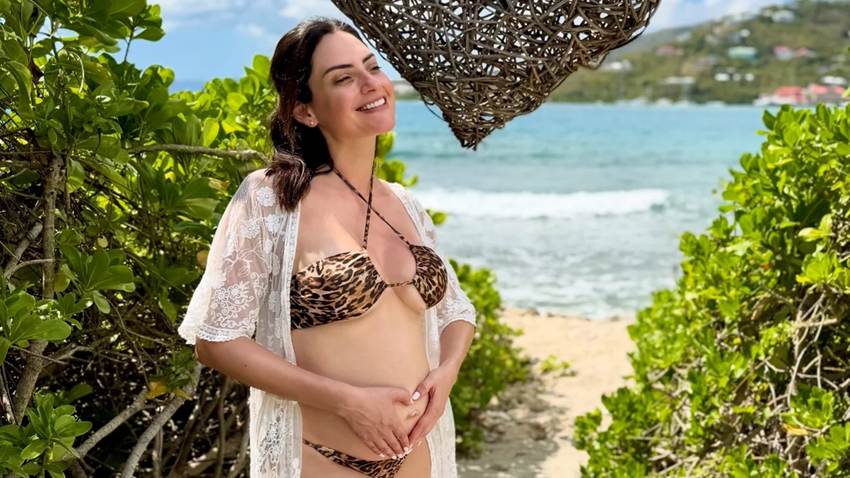 Así vive Michelle Galván la recta final de su embarazo, a sólo horas de conocer a su bebé
