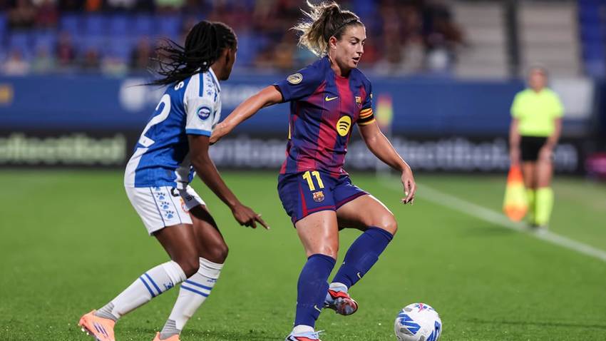 El Barcelona somete otro año más al Espanyol en el Johan Cruyff