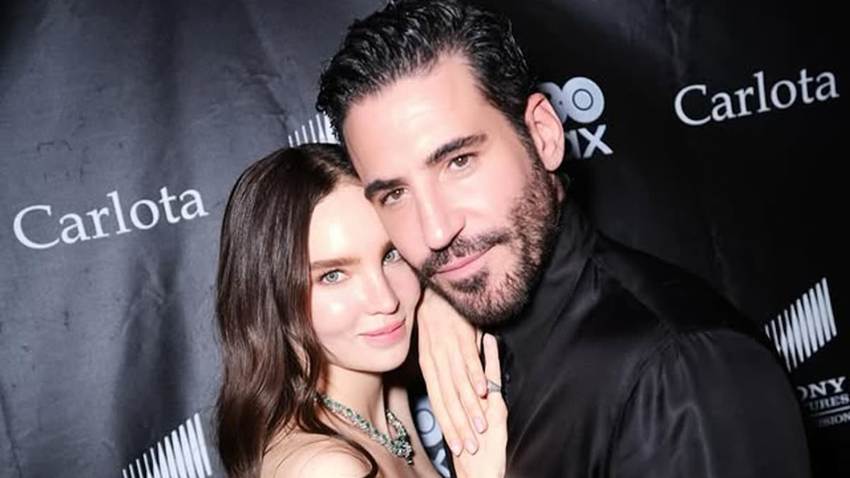 Belinda y Miguel Ángel Silvestre deslumbran en el inicio del rodaje de 'Carlota'