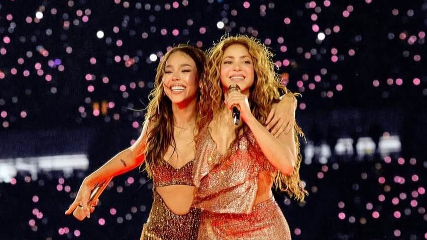 Danna dedica un emotivo mensaje de agradecimiento a Shakira: 'Ha sido un regalo'