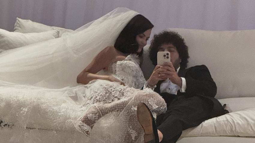 Benny Blanco comparte nuevas fotos y detalles de su boda con Selena Gomez: 'Me casé con una princesa Disney'
