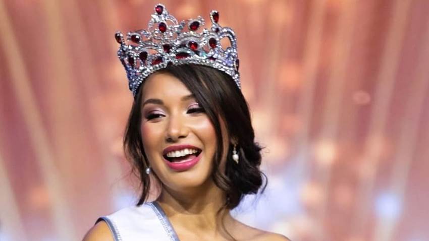 Naima Acosta, la originaria de Suiza con raíces latinas que compite en Miss Universe