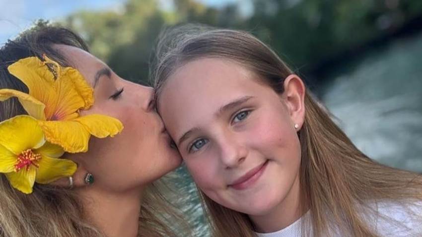 Geraldine Bazán celebra los 12 años de su hija Miranda, la 'bebé' de la familia