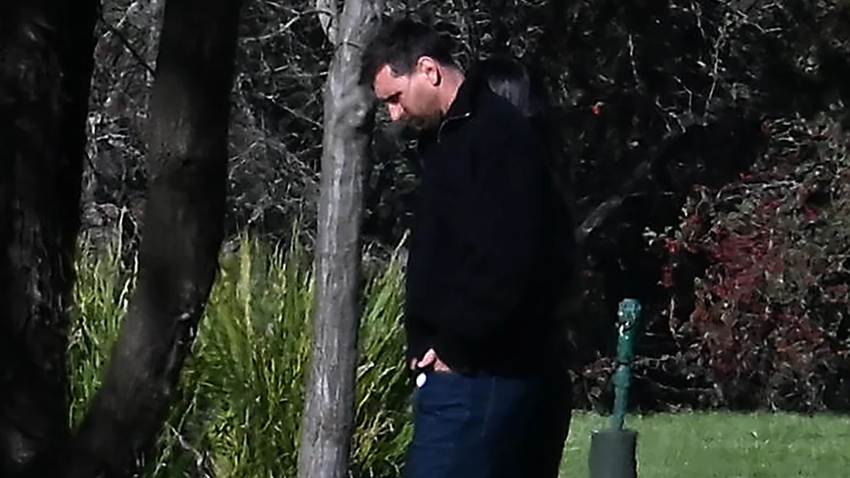 El último adiós de Lionel Messi a su padre, Jorge Messi, en Argentina