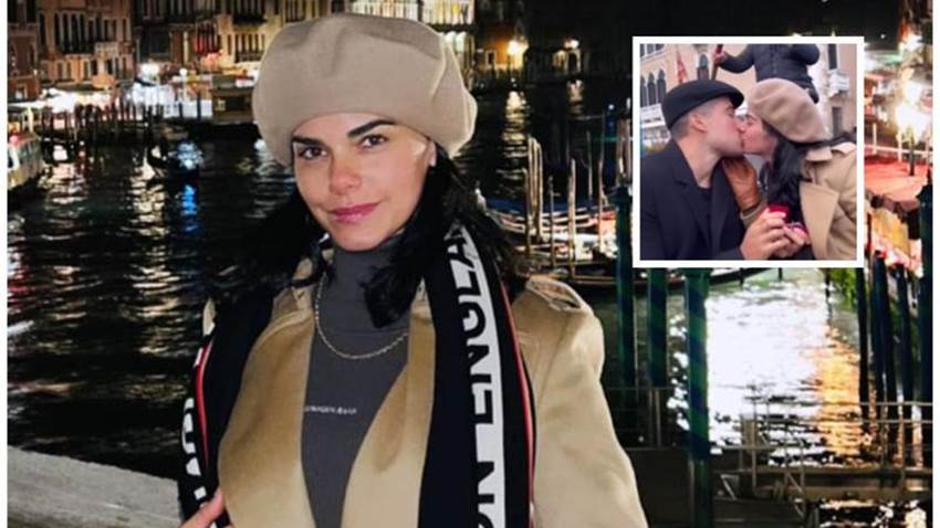 Livia Brito y su novio se comprometen en romántico paseo por Venecia