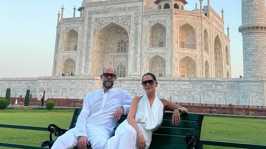 Martha Debayle comparte las fotos más especiales de su romántica visita al Taj Mahal