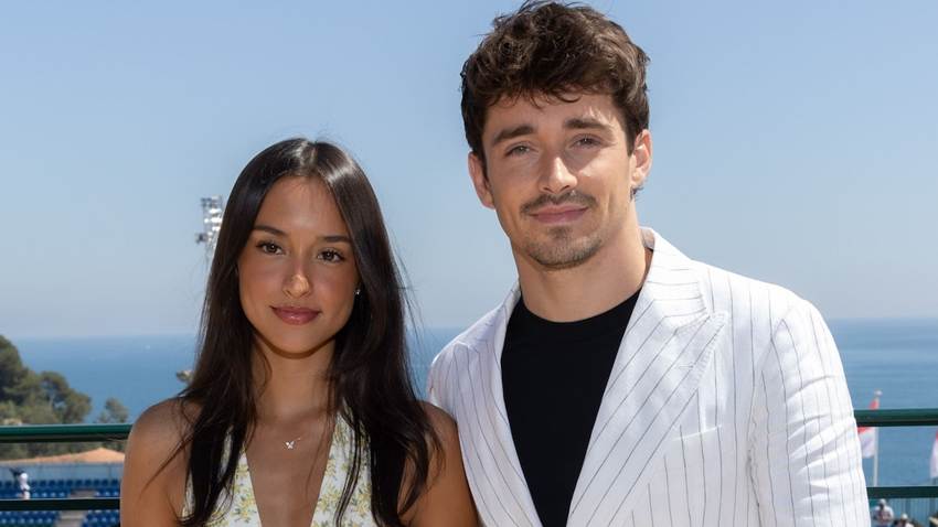 Charles Leclerc comparte las esperadas imágenes de su boda con Alexandra Saint Mleux, su novia de raíces mexicanas