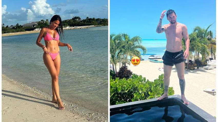 Leo Messi y Antonela Roccuzzo lucen cuerpazos de verano