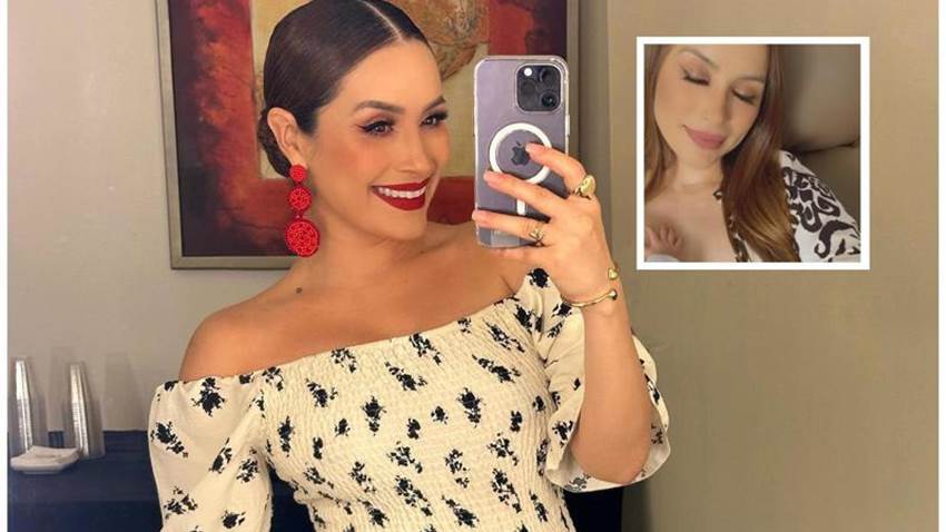 Cynthia Rodríguez comparte un vistazo de sus primeros días como mamá