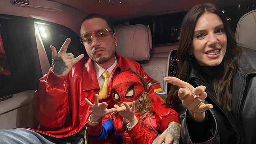 El momento más íntimo de J Balvin en pleno concierto: la sorpresa de Valentina Ferrer y Río