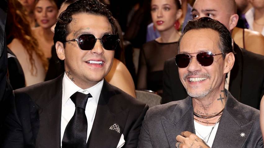 Christian Nodal asegura que ve a Marc Anthony como un 'hermano mayor': 'Siempre que estoy mal, le hablo a él'