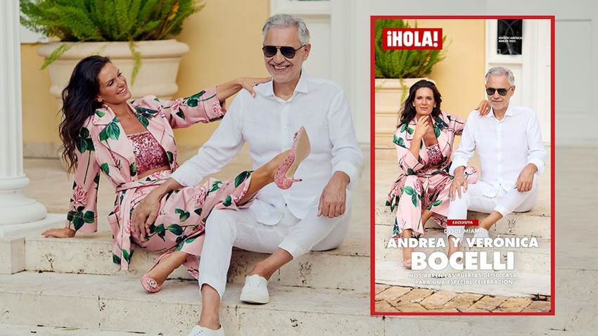 Andrea y Verónica Bocelli nos abren las puertas de su casa en Miami para una especial celebración [EXCLUSIVA]