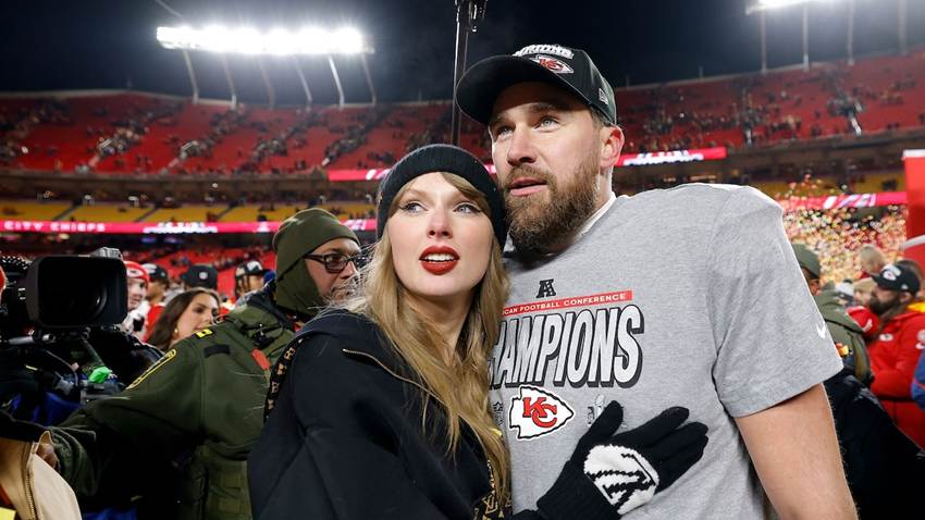 Travis Kelce rompe su rutina y reglas previa al Super Bowl con Taylor Swift