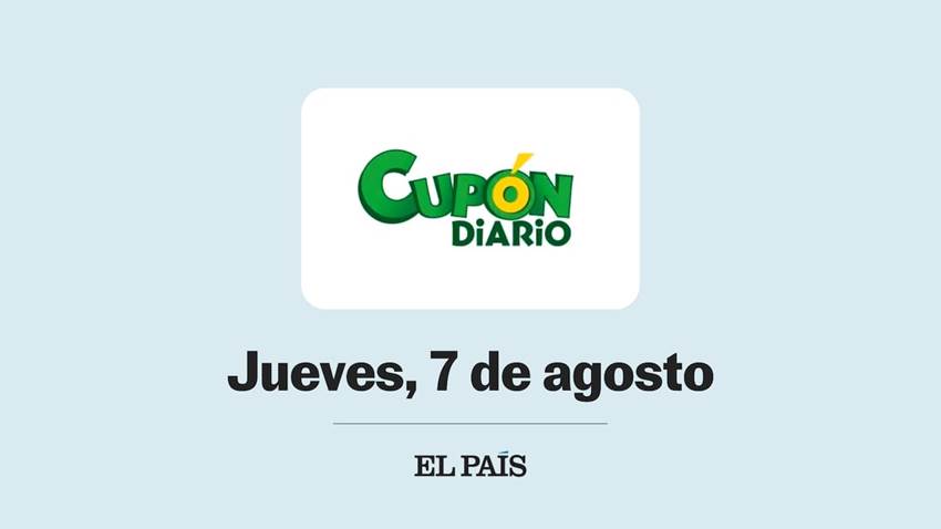 Cupón diario de la ONCE: comprobar sorteo del jueves 7 de agosto