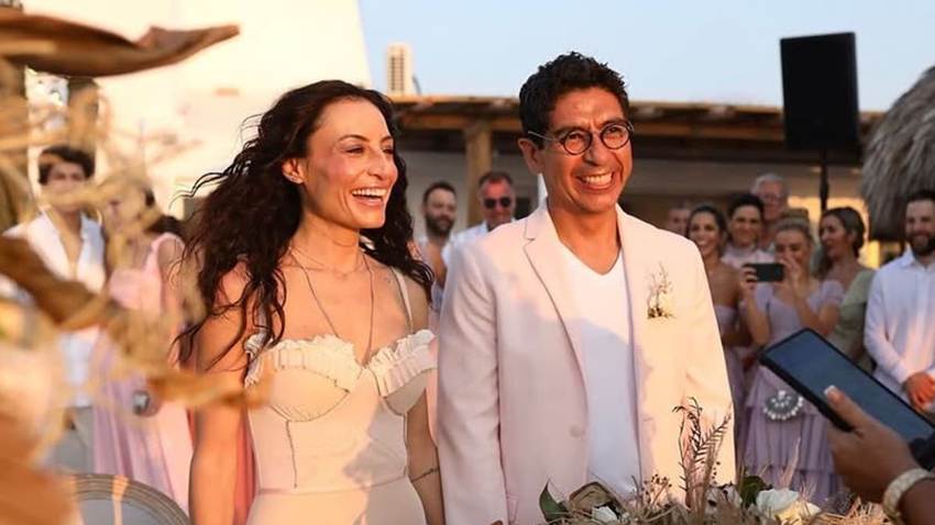 Marimar Vega celebra a la distancia su cuarto aniversario de bodas