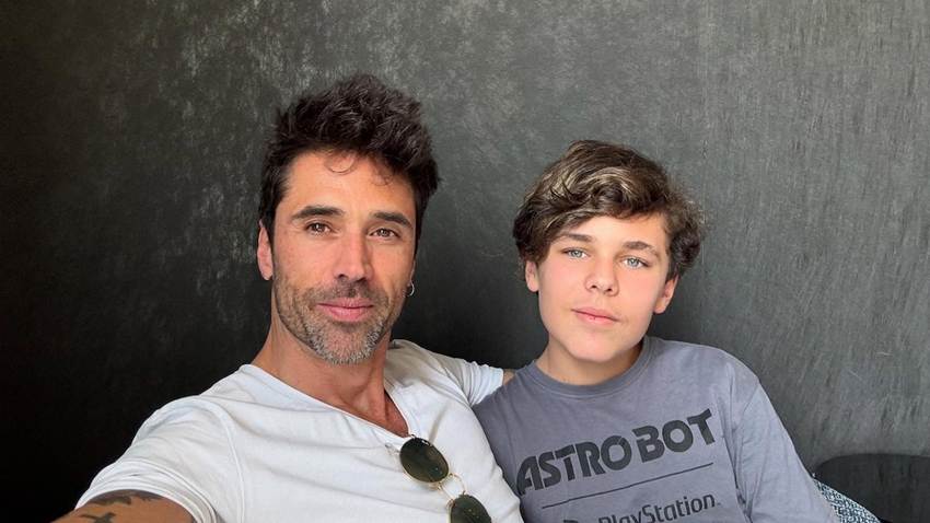 Matías Novoa se reencuentra con su hijo Axel en México tras el nacimiento de su bebé con Michelle Renaud