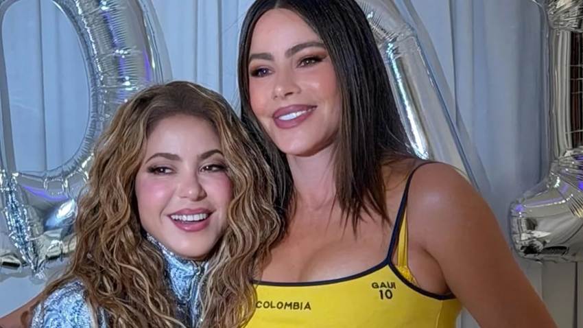 Sofía Vergara no se perdió el concierto de Shakira y compartieron un momento juntas