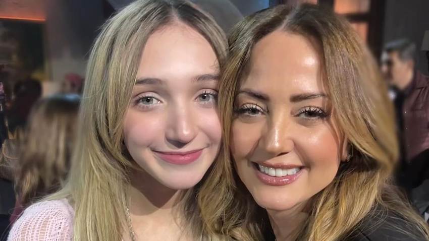 Nina Rubín celebra que su mamá, Andrea Legarreta, se haya dado una nueva oportunidad en el amor