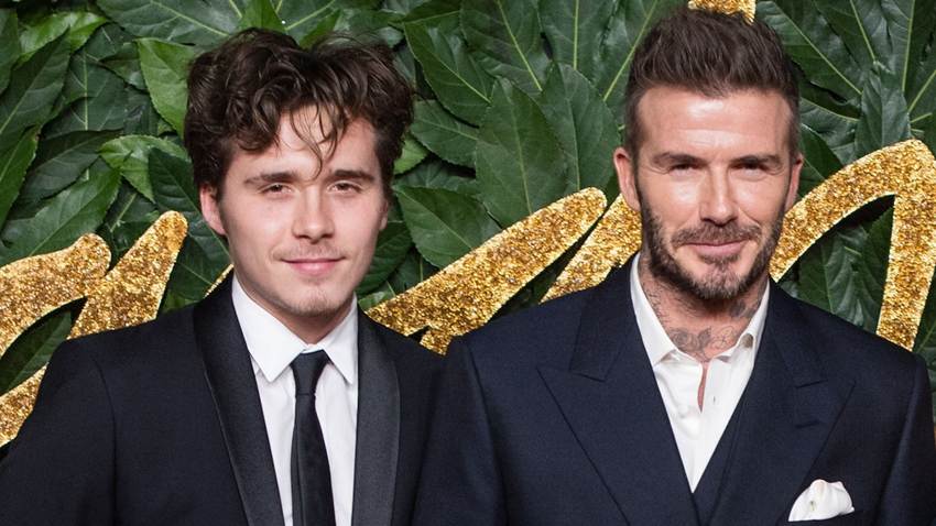 David Beckham se conmueve al publicar una foto de su hijo Brooklyn, de quien lleva meses distanciado