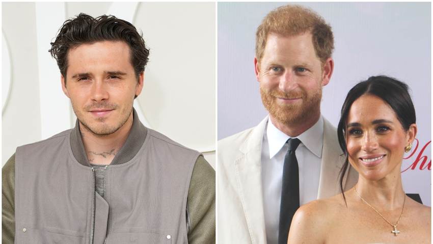 Brooklyn Beckham y su inesperado guiño de apoyo a Meghan Markle y el príncipe Harry