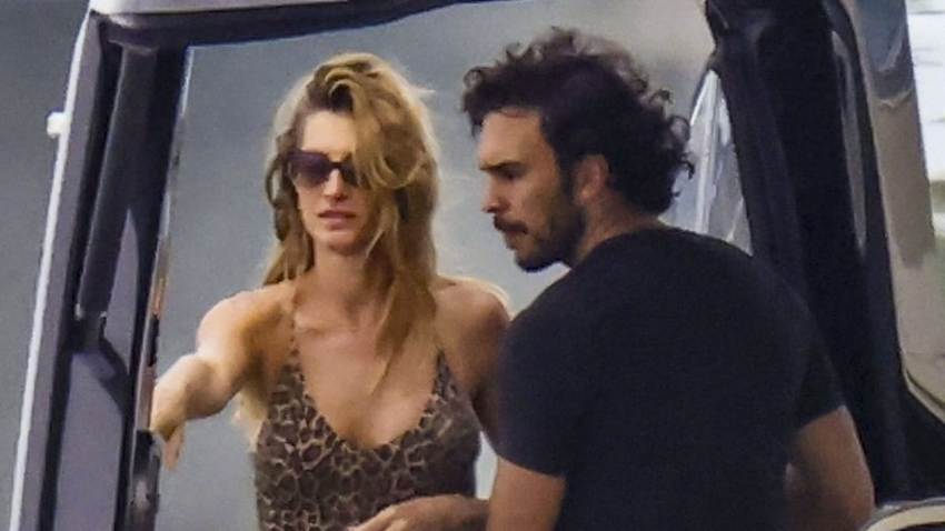 Gisele Bündchen y Joaquim Valente disfrutan de un tranquilo paseo en bote con su pequeño bebé River