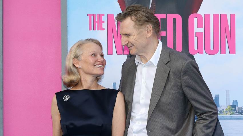 Los rumores detrás de la relación de Pamela Anderson y Liam Neeson: ¿es real o solo una estrategia?