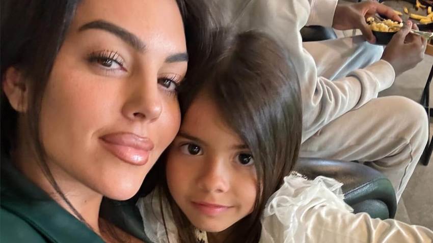 Georgina Rodríguez presume las dotes atléticas de su hija Eva en un emocionante desafío de velocidad