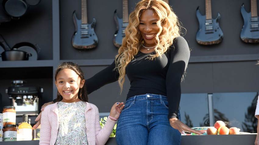 Así de grande está la hija de Serena Williams: las fotos familiares que derriten las redes