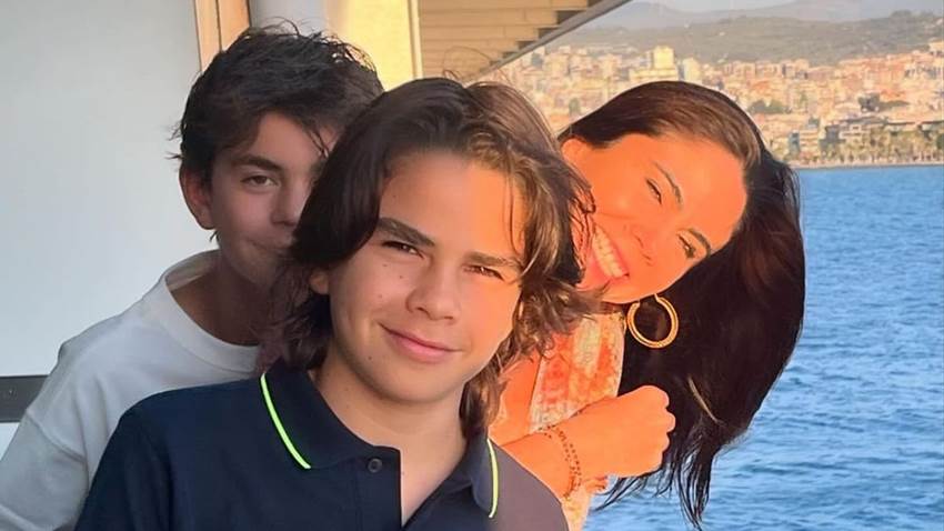¡Qué grandes están! Con fotos inéditas, Paola Rojas celebra los 13 años de sus hijos